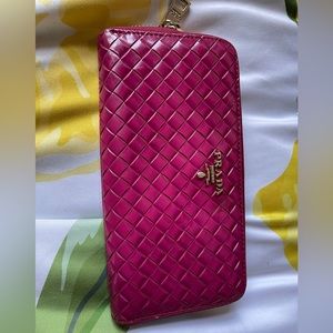 prada waller burgundy vintage